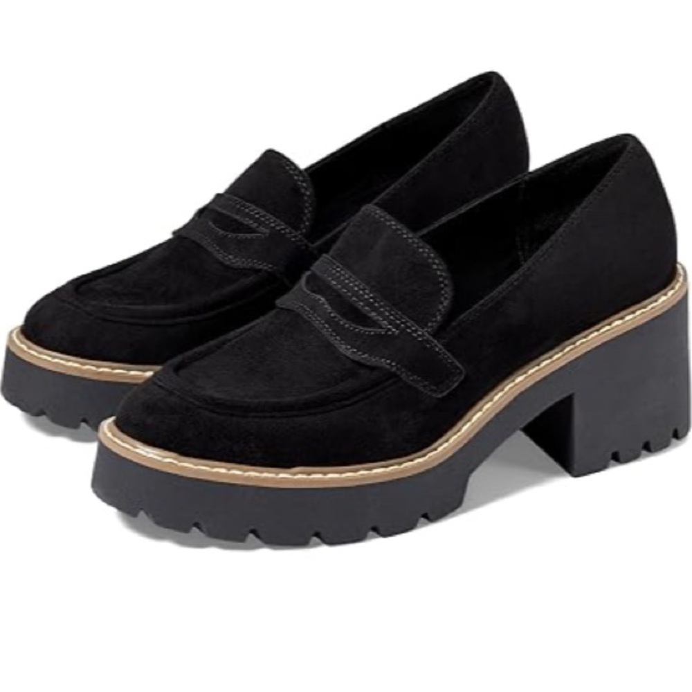 Women's Black Suede Dolce Vita Temecula Sz 8 1/2 suede